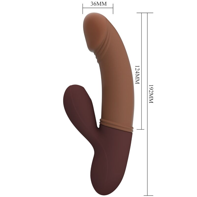 Pretty Love Kane Dual Realistic Vibrator