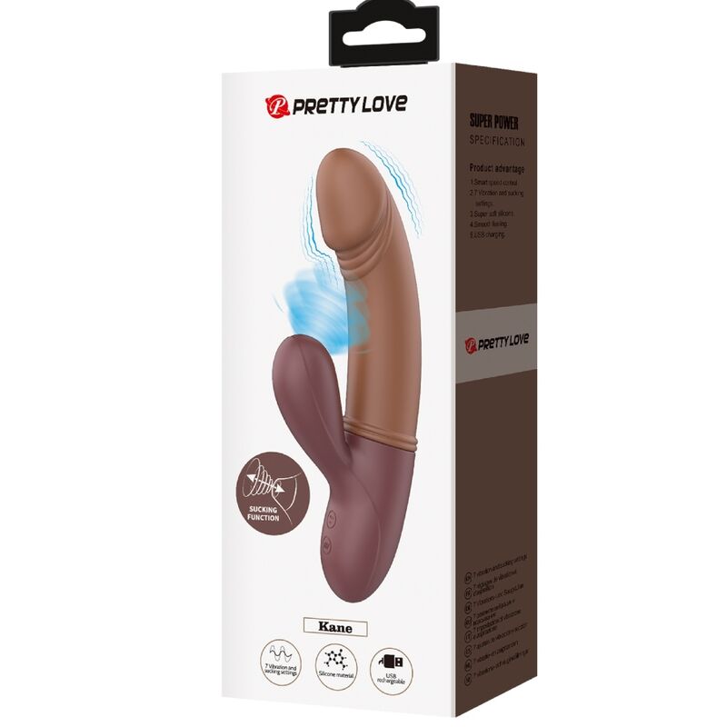 Pretty Love Kane Dual Realistic Vibrator
