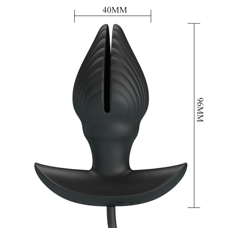Pretty Love Manson Inflatable Vibrating Anal Plug