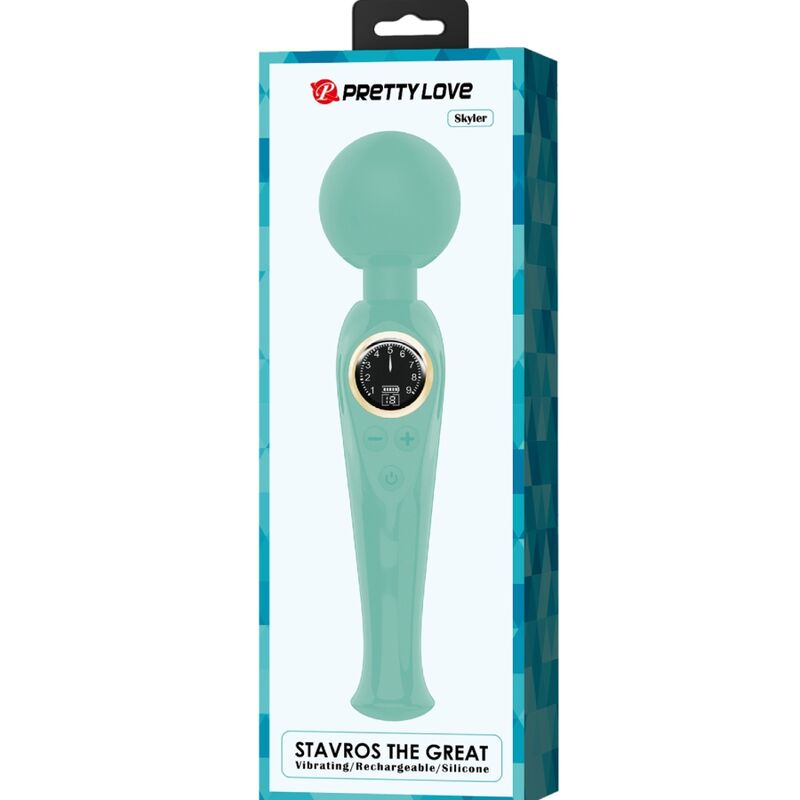Pretty Love Led Pretty Love - Skyler Green Wand Vibrator