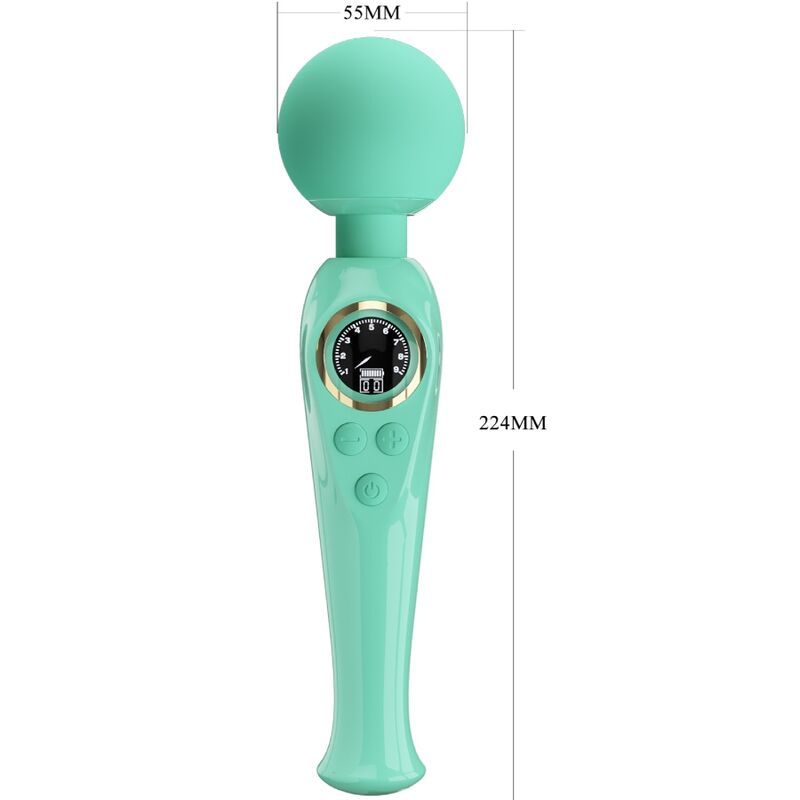 Pretty Love Led Pretty Love - Skyler Green Wand Vibrator