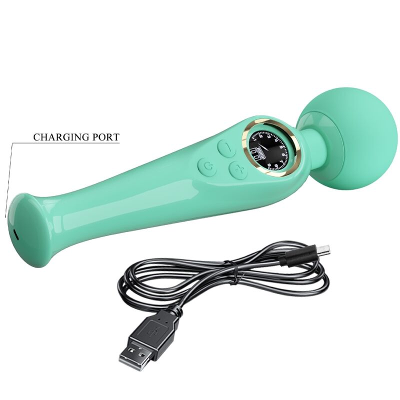 Pretty Love Led Pretty Love - Skyler Green Wand Vibrator