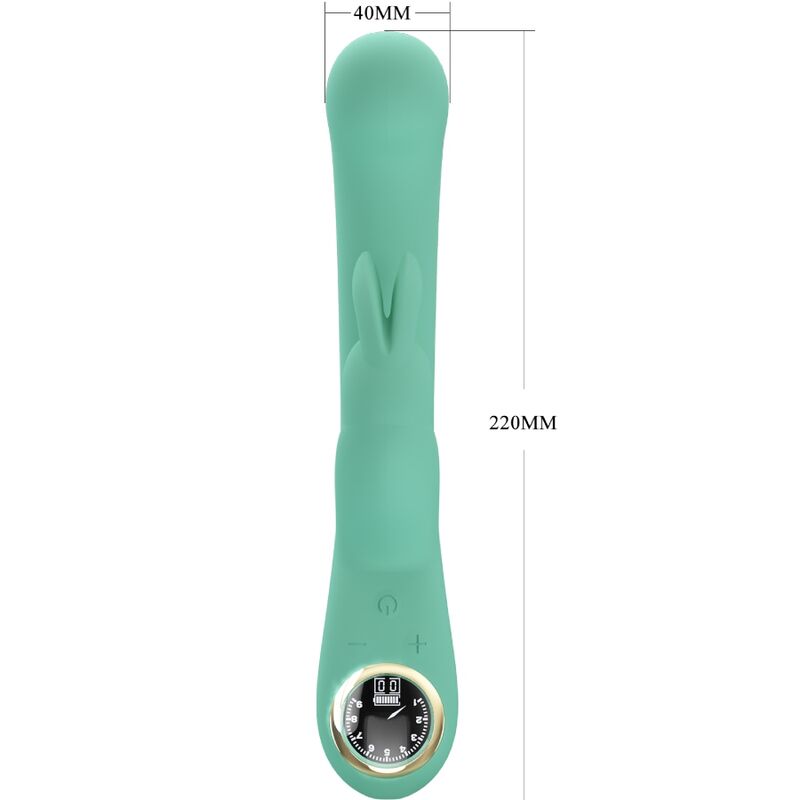 Pretty Love Led Pretty Love - Lamar Rabbit Vibrator & Green G-Spot