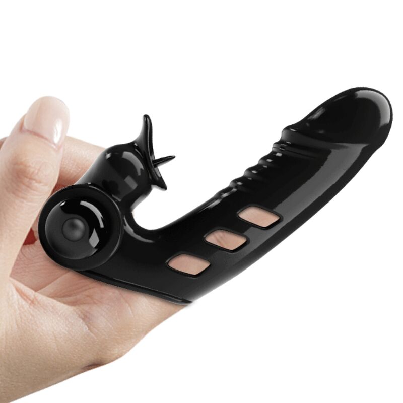 Pretty Love Male Pretty Love - Corbin Black Vibrator Finger Cover