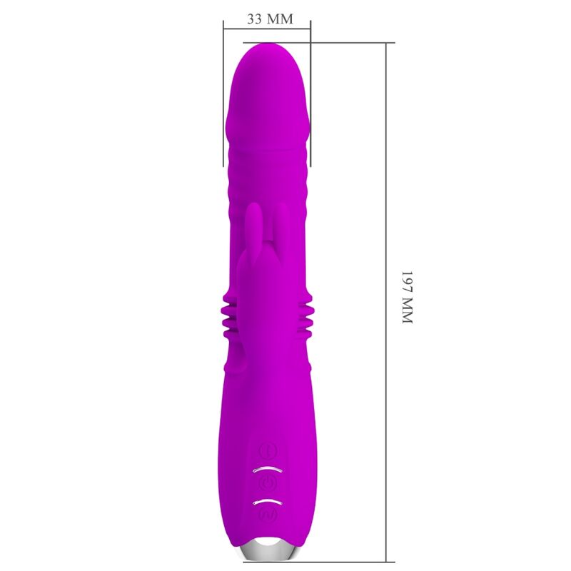 Pretty Love C-Type Pretty Love - Dorothy Purple Rechargeable Rabbit Vibrator
