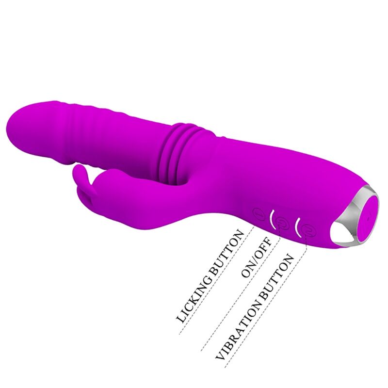 Pretty Love C-Type Pretty Love - Dorothy Purple Rechargeable Rabbit Vibrator