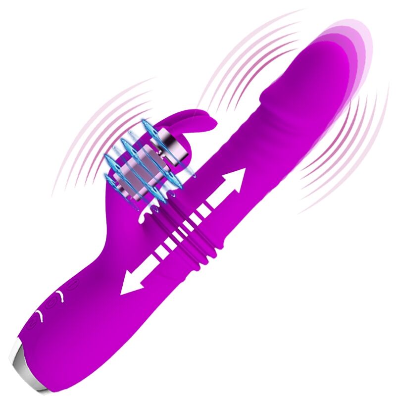 Pretty Love C-Type Pretty Love - Dorothy Purple Rechargeable Rabbit Vibrator