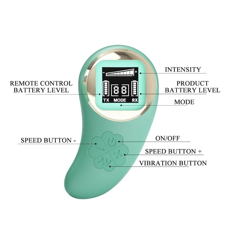 Pretty Love Vivian Green Remote Control Vibrating Egg