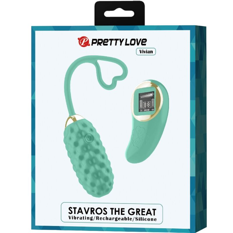 Pretty Love Vivian Green Remote Control Vibrating Egg