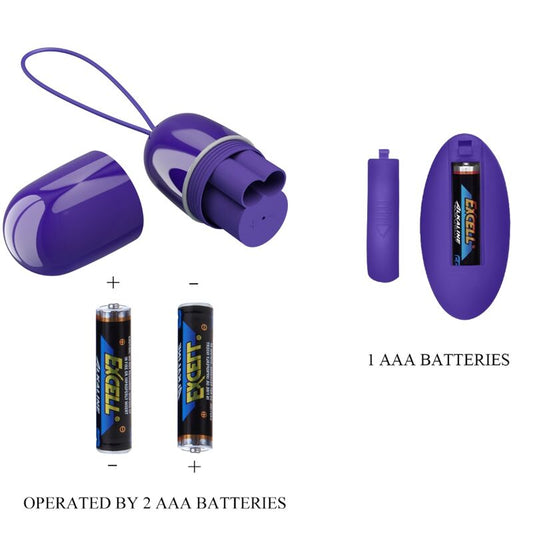 Pretty Love Youth Pretty Love - Arvin Youth Violating Egg Remote Control Violet