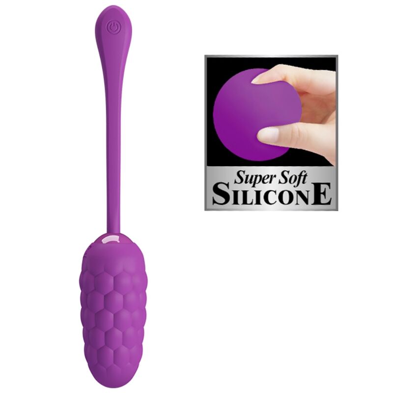 Pretty Love Smart Pretty Love - Vibrating Egg With Purple Rechargeable Marine Texture