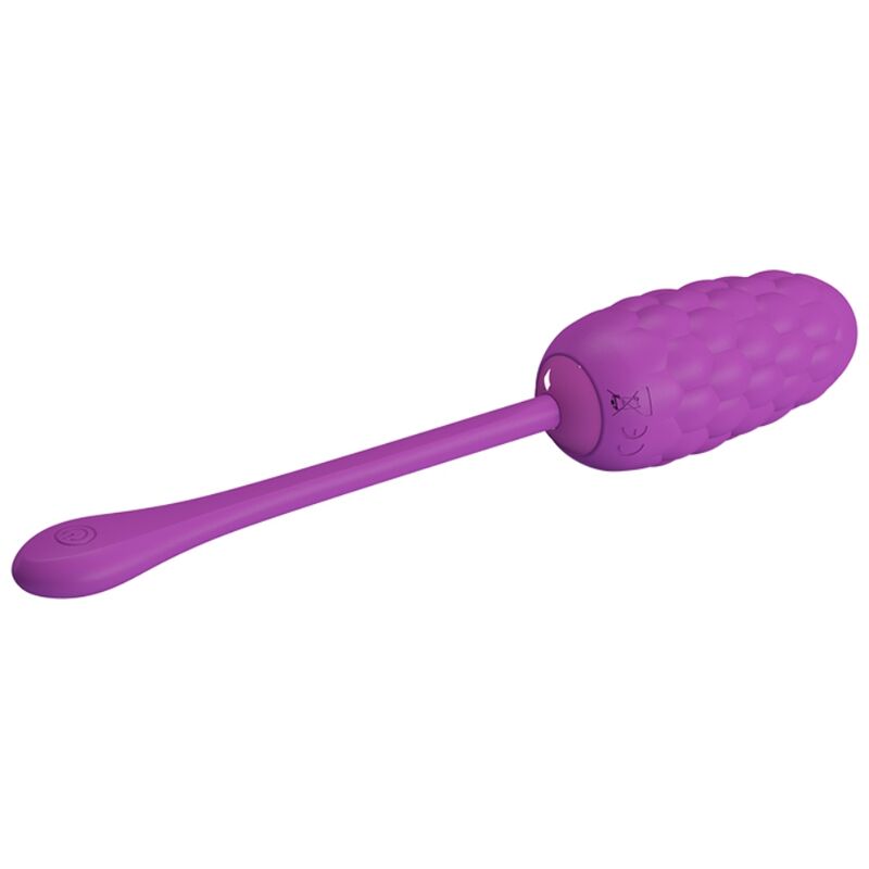Pretty Love Smart Pretty Love - Vibrating Egg With Purple Rechargeable Marine Texture