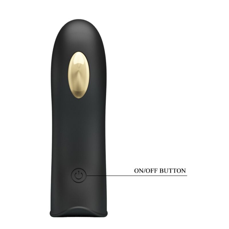 Pretty Love Male Pretty Love - Marico Black Electro-Stimulator Finger Cover