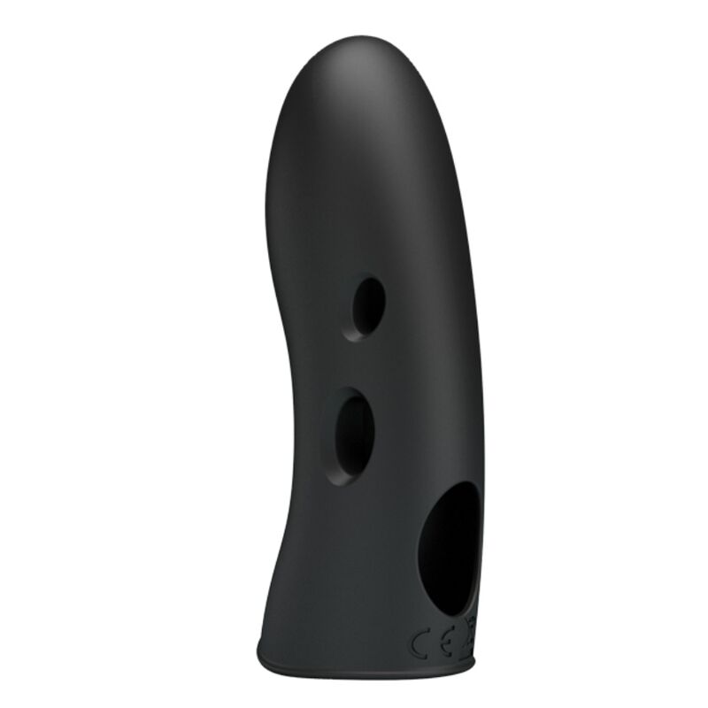 Pretty Love Male Pretty Love - Marico Black Electro-Stimulator Finger Cover