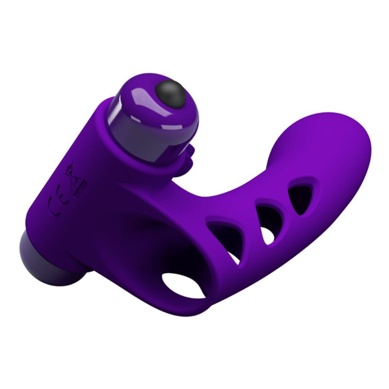 Pretty Love Male Pretty Love - Orlando Purple Vibrator Finger Cover