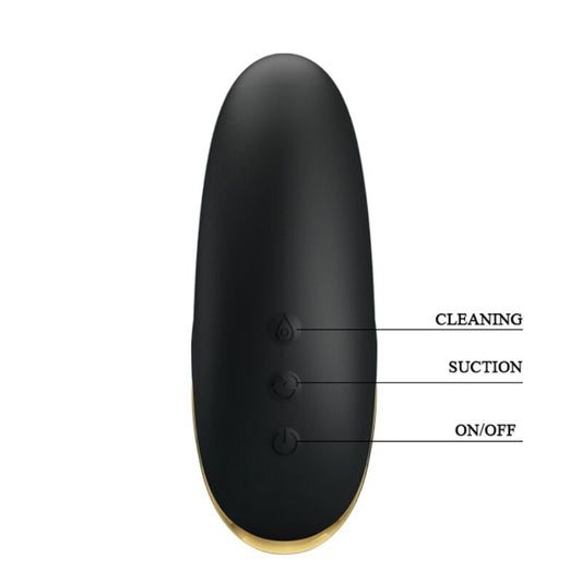 Pretty Love C-Type Pretty Love - Black Rechargeable Luxury Suction Massager