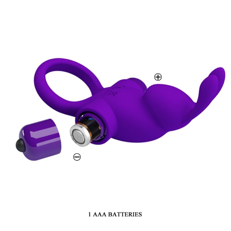 Pretty Love Male Pretty Love - Vibrator Ring I Rabbit For Purple Penis