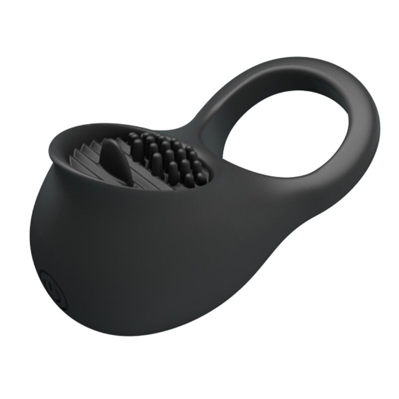 Pretty Love Male Pretty Love - Vibrating Penis Ring With Black Tongue