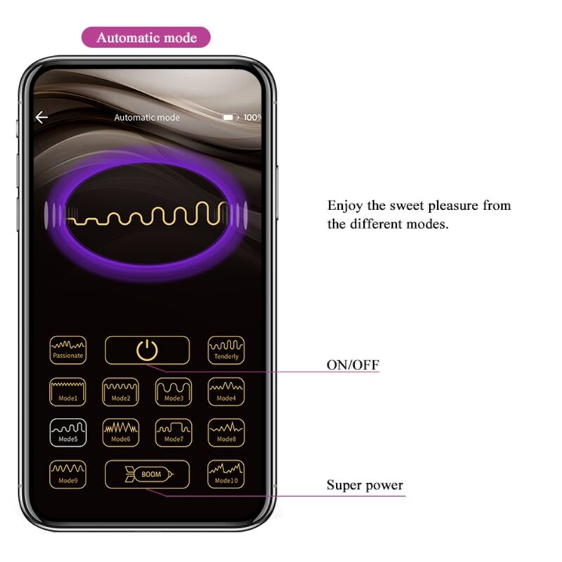 Pretty Love Smart Pretty Love - Elvira Rechargeable Vibrating Balls Purple