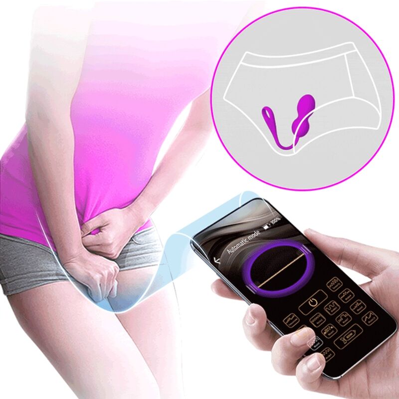 Pretty Love Smart Pretty Love - Elvira Rechargeable Vibrating Balls Purple