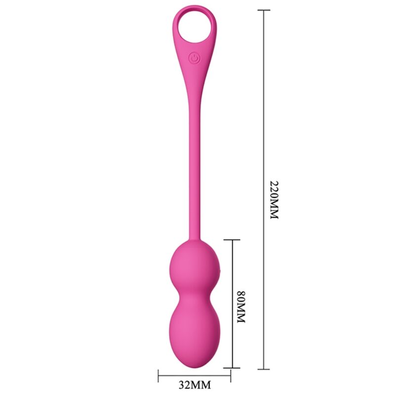 Pretty Love Smart Pretty Love - Elvira Pink Rechargeable Vibrating Balls