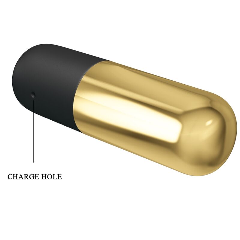 Pretty Love Bottom Pretty Love - Golden Rechargeable Bullet Vibrator