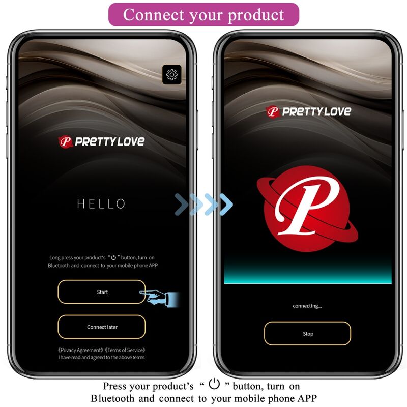 Pretty Love Bottom Pretty Love - Nymph Vibrating Egg App Controlled Purple