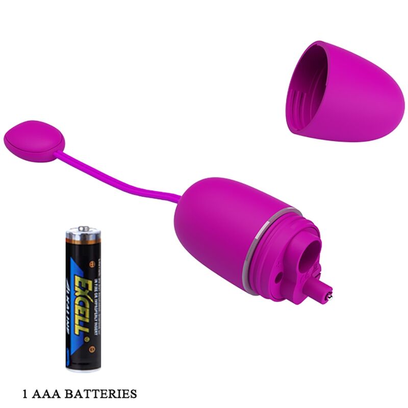 Pretty Love Bottom Pretty Love - Nymph Vibrating Egg App Controlled Purple