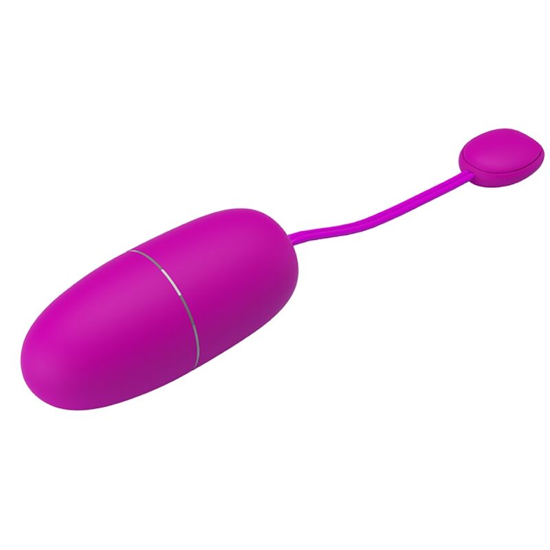 Pretty Love Bottom Pretty Love - Nymph Vibrating Egg App Controlled Purple