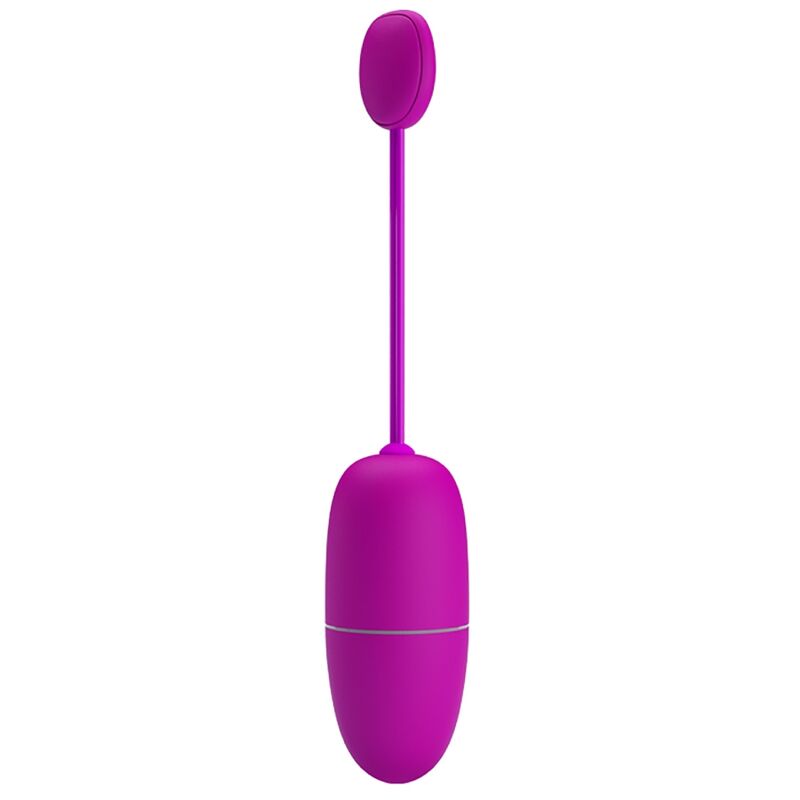 Pretty Love Bottom Pretty Love - Nymph Vibrating Egg App Controlled Purple