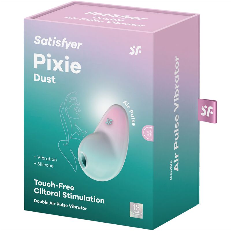 Satisfyer Pixie Dust Vibrator Violet Pink