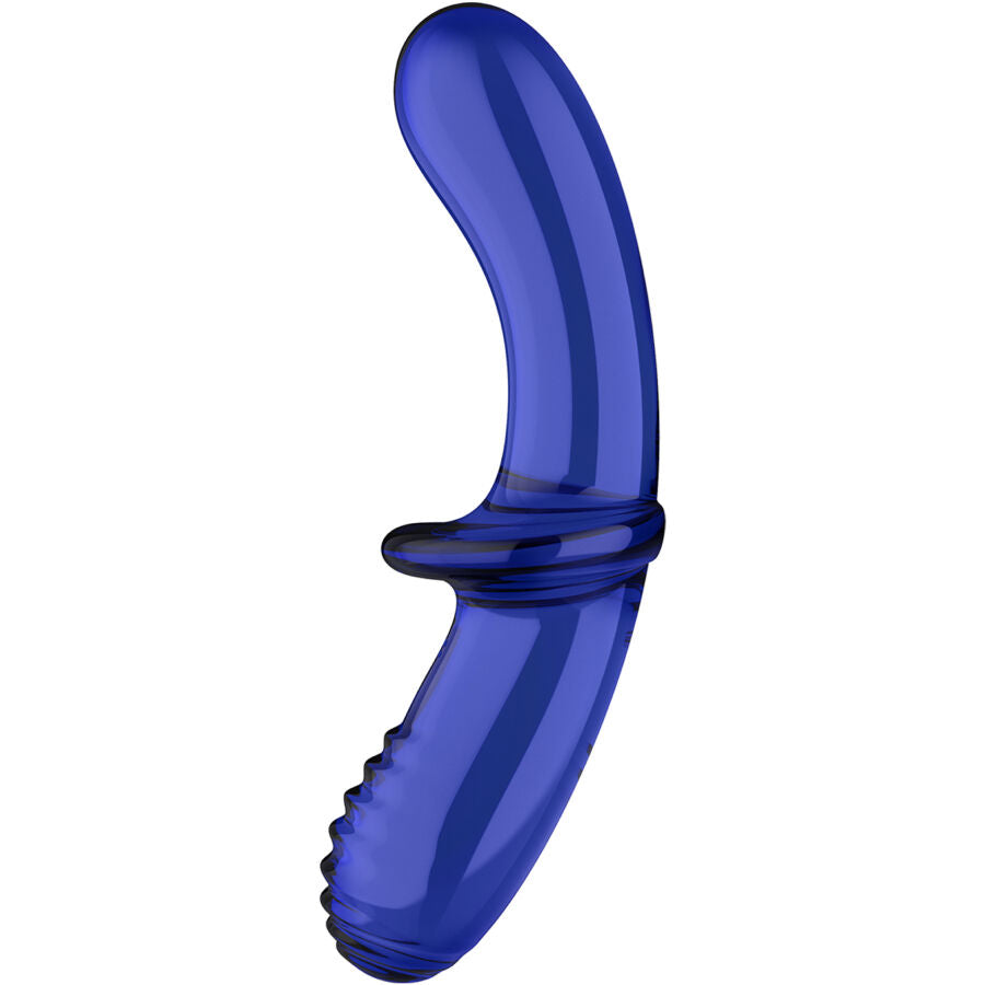 Satisfyer Double Crystal Transparent Glasdildo