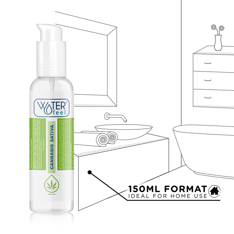 Waterfeel Cannabis Lubricant 150 Ml