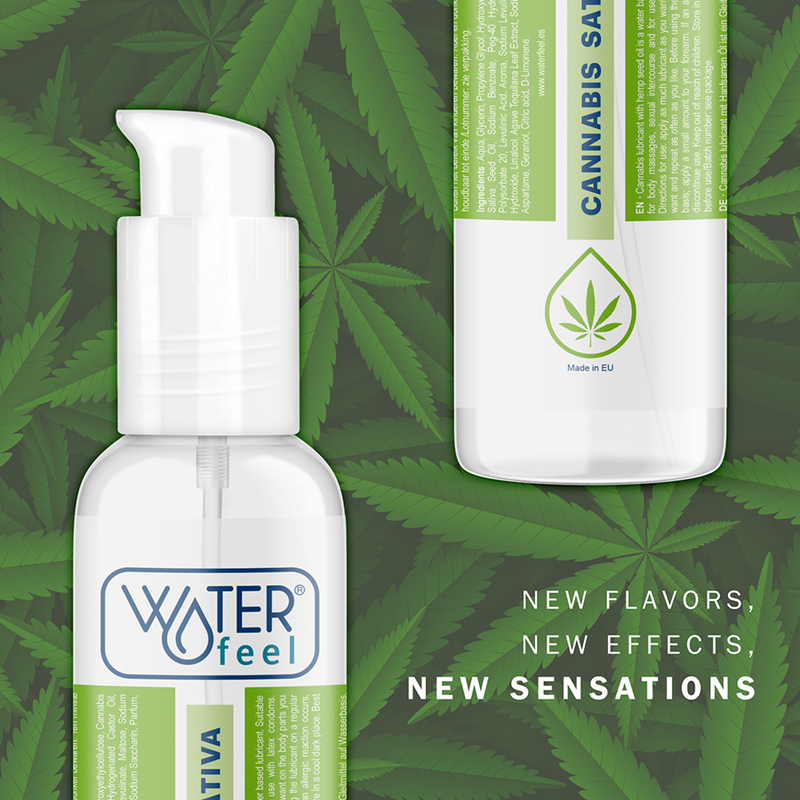 Waterfeel Cannabis Lubricant 150 Ml