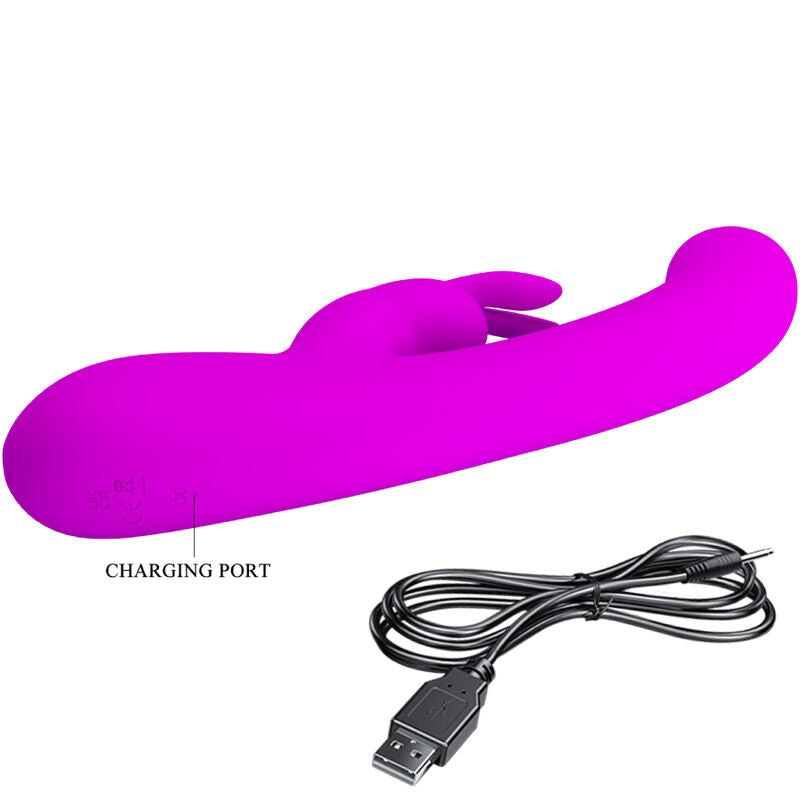 Pretty Love Flirtation Pretty Love - Lamar Rabbit Vibrator & Violet G-Spot