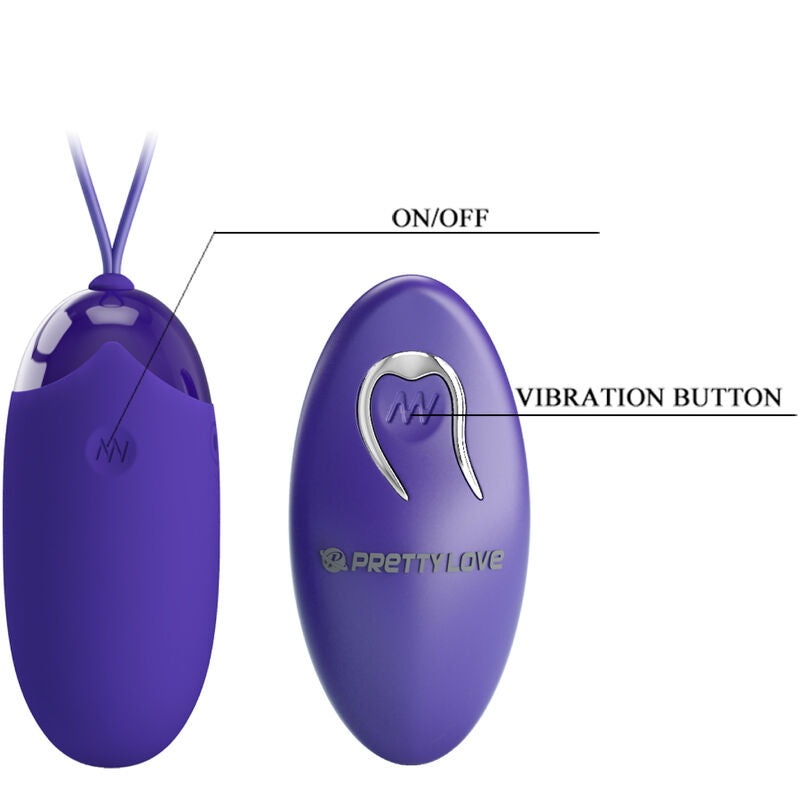 Pretty Love Youth Pretty Love - Berger Youth Violating Egg Remote Control Violet