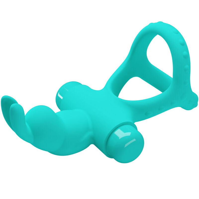 Pretty Love Male Pretty Love - Figgy Green Rabbit Vibrator Ring