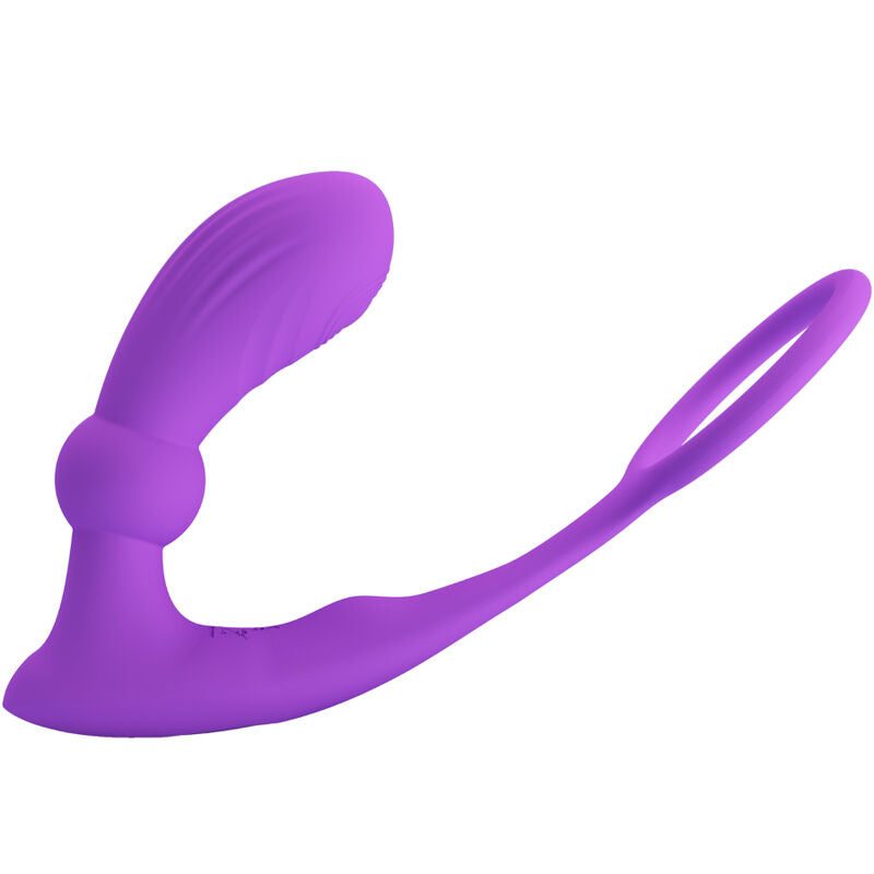 Pretty Love Bottom Pretty Love - Warren Violet Anal Ring & Vibrator