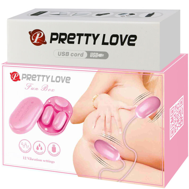 Pretty Love Flirtation Pretty Love - Fun Box Pink Vibrating Bullet