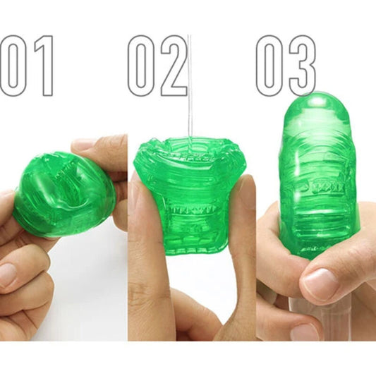 Tenga Uni Emerald Masturbator Thimble