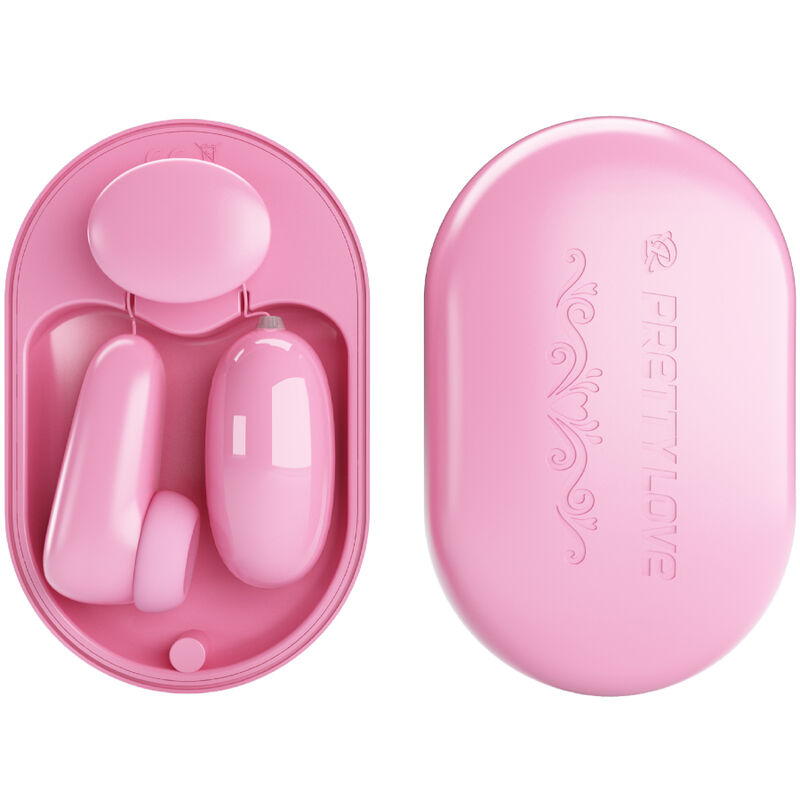 Pretty Love Smart Pretty Love - Magic Box Vibrating Bullet & Pink Stimulator