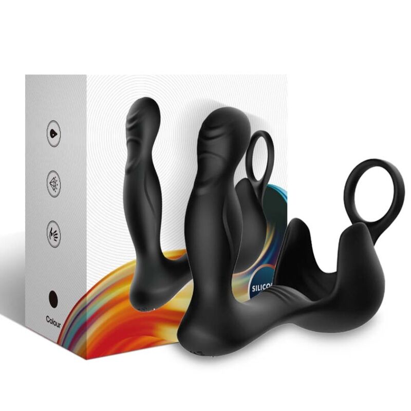 Armony For Him Armony - Surround Vibrator Anal & Stimulator Testiculos & Ring Remote Control Black