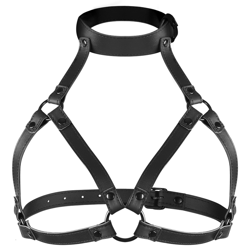 Fetish Submissive Bondage Adjustable Chest Harness