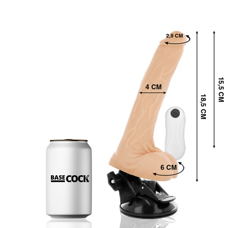 Basecock Realistic Articulable Remote Control Flesh 18.5 Cm -O- 4 Cm
