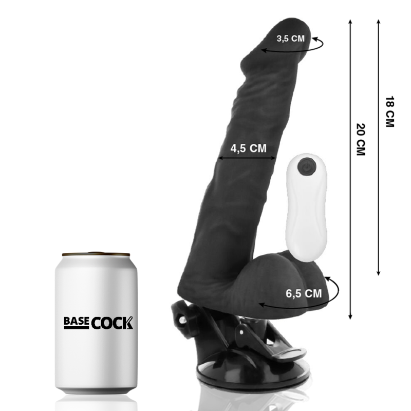 Basecock Realistic Articulable Remote Control Flesh 20 Cm -O- 4.5 Cm