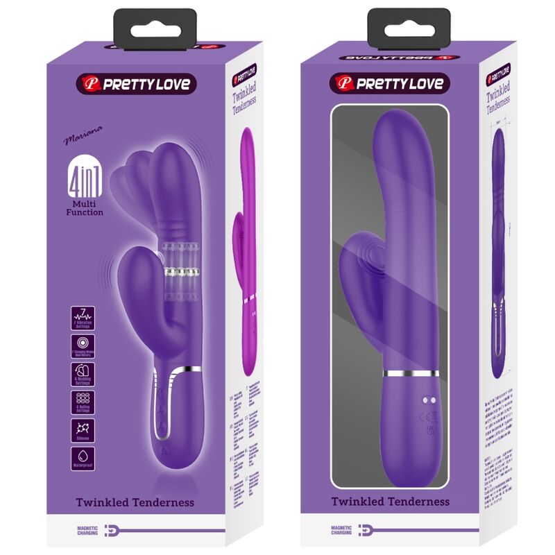 Pretty Love Flirtation Pretty Love - Multifunction G-Spot Vibrator Purple