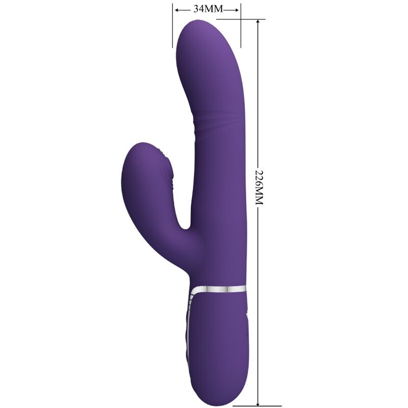 Pretty Love Flirtation Pretty Love - Multifunction G-Spot Vibrator Purple