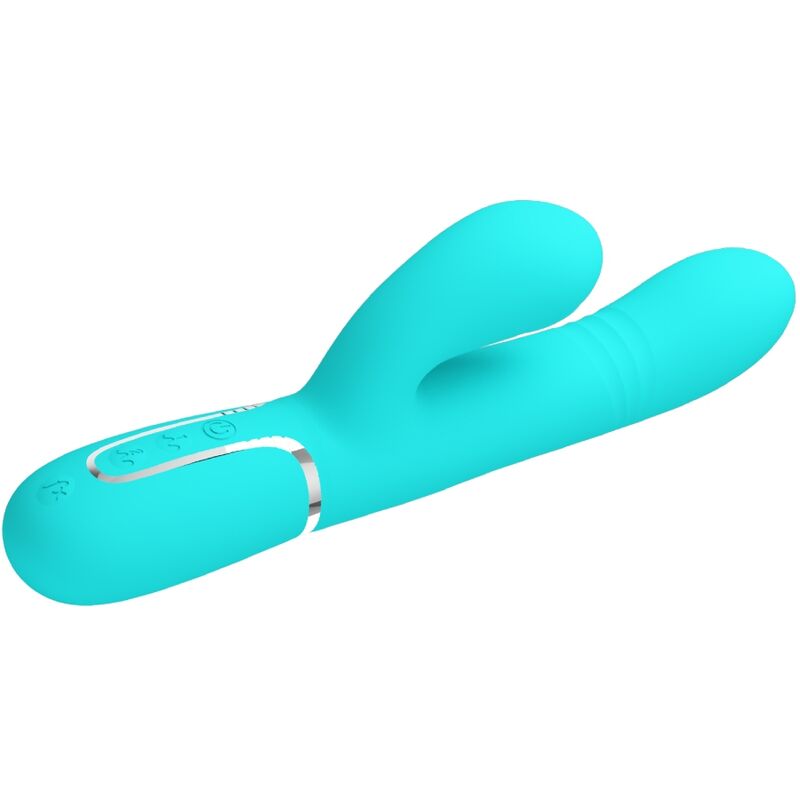 Pretty Love Flirtation Pretty Love - Multifunction G-Spot Vibrator Aqua Green