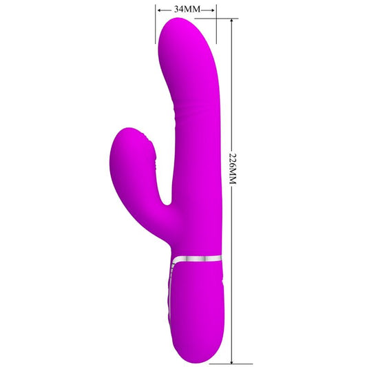 Pretty Love Flirtation Pretty Love - Multifunction G-Spot Vibrator Fuchsia