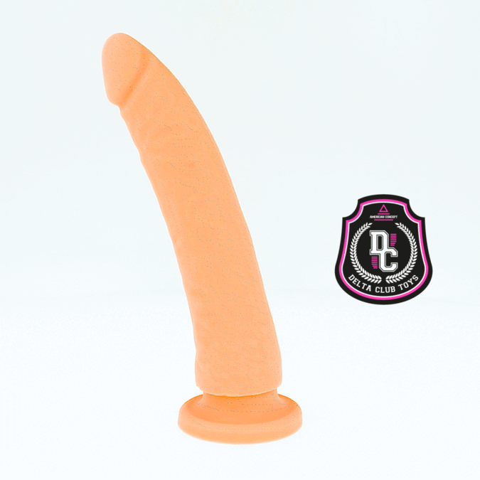 Deltaclub Delta Club - Toys Natural Dildo Medical Silicone 23 Cm -O- 4.5 Cm